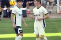活久見！鄧卓翔讓門將郭嘉宇客串中衛(wèi)，短褲顏色都不對
