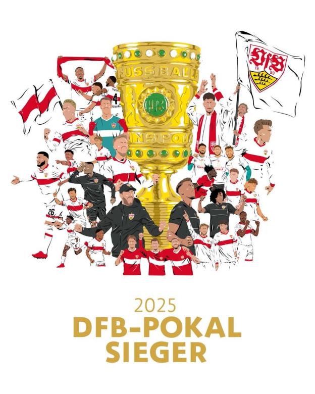 時隔28年再奪德國杯，斯圖加特第四次登頂冠軍