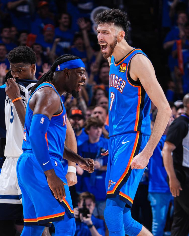 雷霆vs森林狼G4直播觀看-NBA西決（2025.5.27）絕地反擊誰能贏？